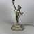 Metal Silver-Plated Brass Cherub Table Lamp, 1960s For Sale - Image 7 of 13