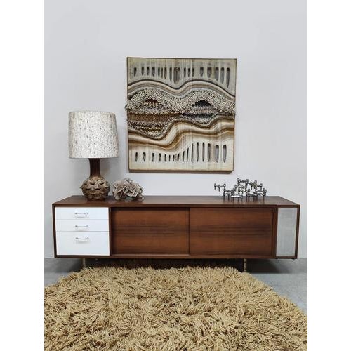 Vintage Wooden Credenza, 1970s For Sale - Image 4 of 7