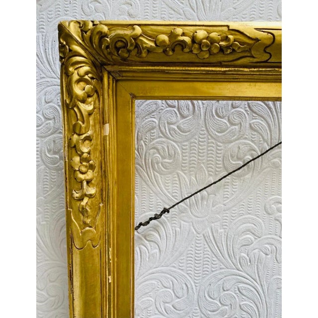 Antique 1910s Newcomb Macklin Gold Gilt Frame For Sale - Image 6 of 13