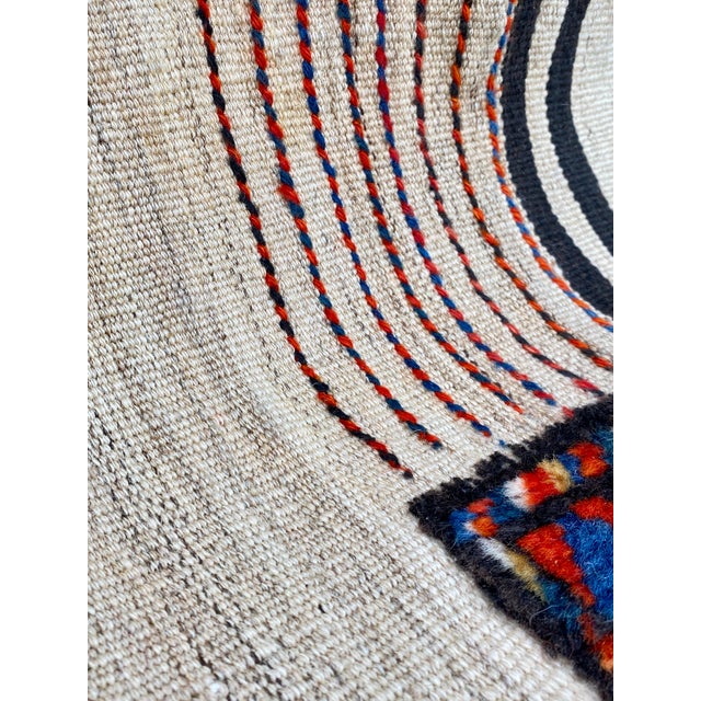 Tacheh Tapestry of Lori-Bakhtiar Tribes, Southwest Middle East, Early 20th Century For Sale - Image 5 of 18