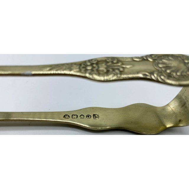 Antique Silver Plate Sugar Tongs /Nips From England - Circa 1890 For Sale - Image 4 of 11