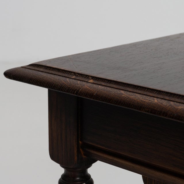 19th Century France Black Wood Nesting Table For Sale - Image 11 of 11
