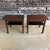 This pair of Dunbar side tables are fully refinished and ready for their new home. Made from a mahogany top with walnut...