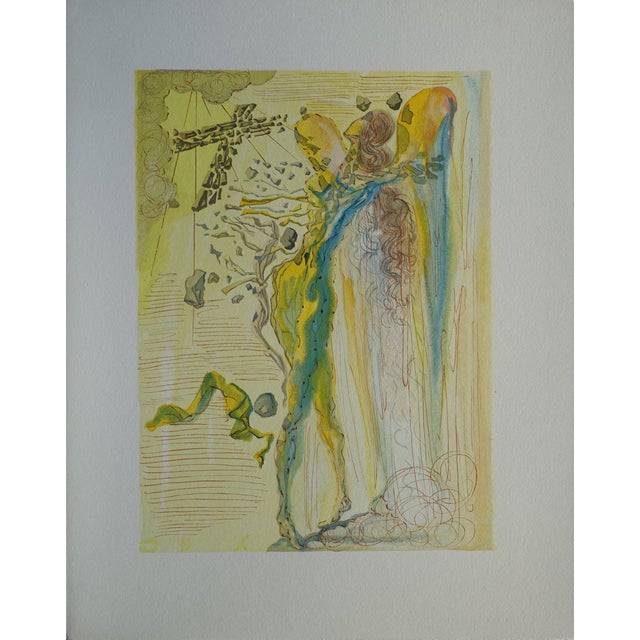Salvador Dali, L'éclat des corps glorieux, Etching For Sale