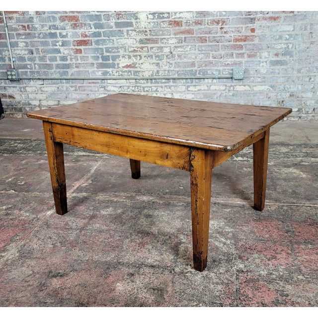 18th Century French Farm Coffee Table -Walnut For Sale - Image 11 of 11
