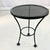 Mid-Century Boho Chic Atomic Mesh Patio Side Table, Woodard Attributed For Sale - Image 10 of 10