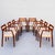 1970s Restored Niels Moller Model 67 Danish Modern Dining Chairs in Teak & Leather For Sale - Image 18 of 18