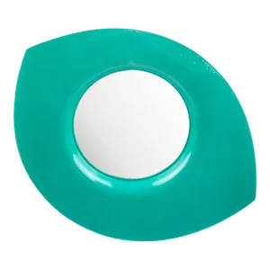 Vintage Dansk Danish Festivaal Eyeball Teal & Teak Tray Jens Quistgaard