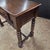 Late 19th Century English Oak Barley Twist Leg & Stretcher Side Table With Drawer For Sale - Image 11 of 18