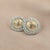Gold 1990s John Hardy Estate Clip on Earrings Silver 18k Yellow Gold Jh97, A Pair For Sale - Image 8 of 8