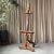 Vintage artist's easel hand carved by famed midcentury tiki furniture maker, Witco. Produced in the 1960s/70s. Fully...