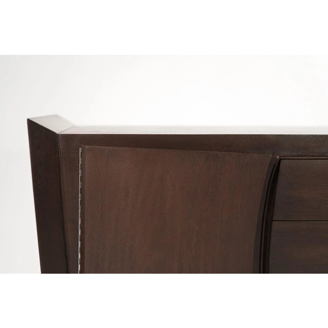 Brown Mahogany Dresser by Brown Saltman, C. 1950s For Sale - Image 8 of 13