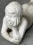 Stone American Art Deco Style Cast Stone Garden Sculpture of a Daydreaming Youth For Sale - Image 7 of 8