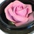 Vintage Japanese Lacquerware Round Trinket Box With Porcelain Rose Accent For Sale - Image 15 of 17