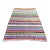 1960s Turkish Striped Kilim Rug - 69"x94" For Sale