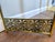 Metal Vintage Brass & Glass Fireplace Screen - Arched Hollywood Regency Folding Screen For Sale - Image 7 of 8