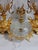 Rococo Louis XV Crystal Garniture Set Baroque Gold Urns, Bonbonniere Centerpiece Collection 4 Piece For Sale - Image 3 of 6
