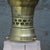 French Art Deco Etched Glass and Gilt Brass Pendant Lamp, 1920s For Sale - Image 6 of 10