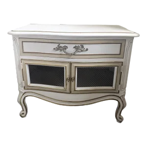 1970s Drexel Touraine II French Provincial French Country Wood Night Stand