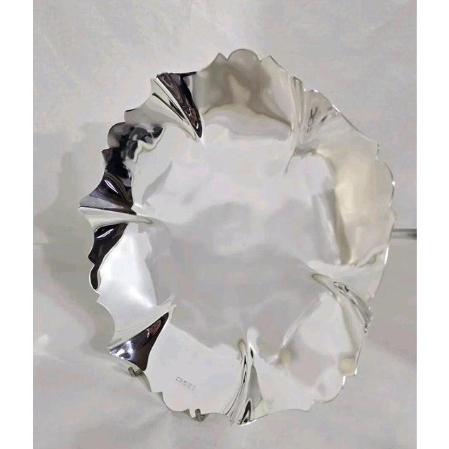 Viners Sterling Silver Cake Stand, Sheffield, 1936 For Sale - Image 9 of 18