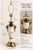 Vintage Hollywood Regency Ivory Ceramic and Gold Urn Lamp With Emerald Velvet Shade For Sale - Image 4 of 4