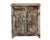 Nightstand Made From Antique Indian Teakwood Architectural Elements For Sale In Santa Fe - Image 6 of 8