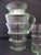 Glass Antique Art Deco Dunbar Green Uranium Glass Pitcher 6 Tumblers Large 8pc Set For Sale - Image 7 of 18