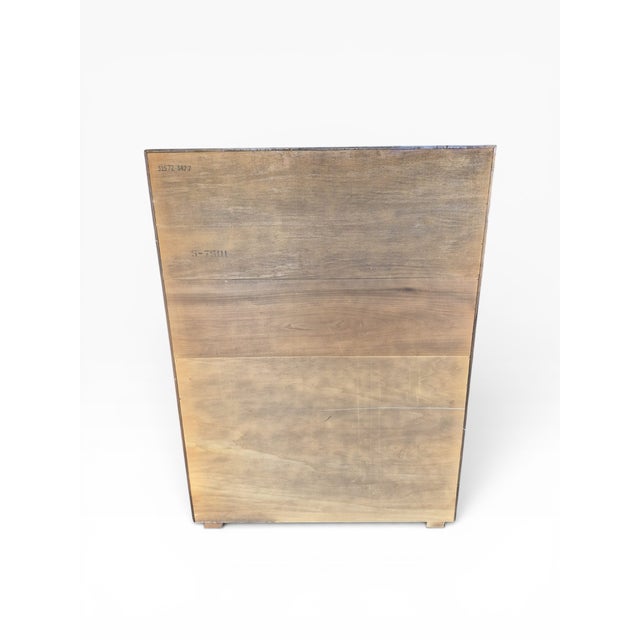1970s Henredon Artefacts Gentleman’s Chest in Warm Oak Finish For Sale - Image 9 of 16