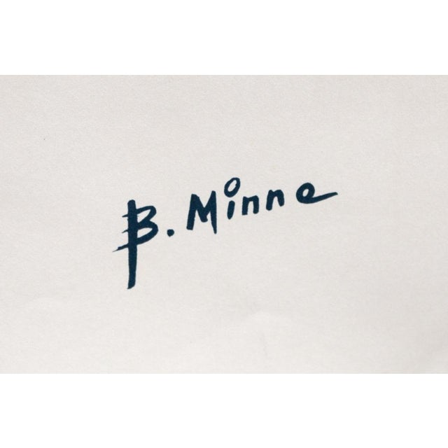 1980s Monaco June 1-2, 1952 Poster by B. Minne, 1985 For Sale - Image 5 of 6