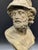 Gold Antique "Grand Tour" Spelter Bust: Spartan King Menelaus For Sale - Image 8 of 11
