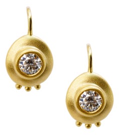 Example of Huggies and Hoop Earrings
