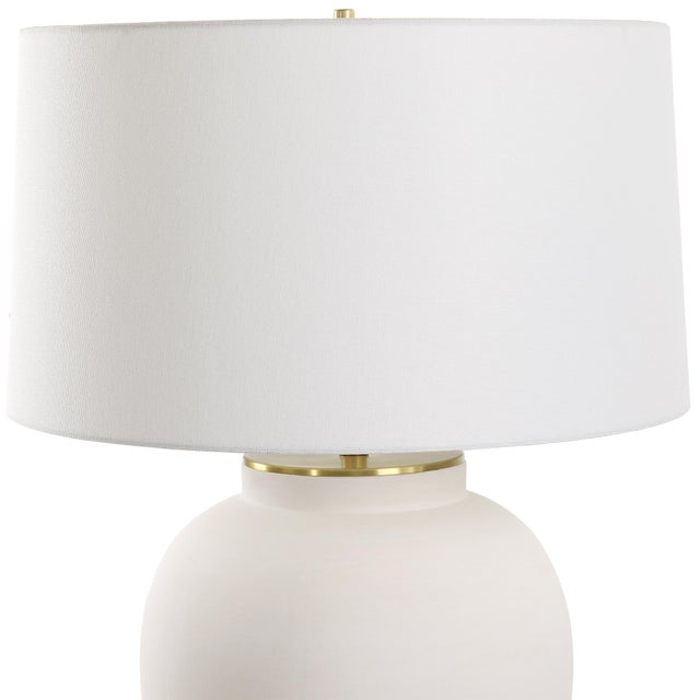 2020s Adelaide White Table Lamp For Sale - Image 5 of 7