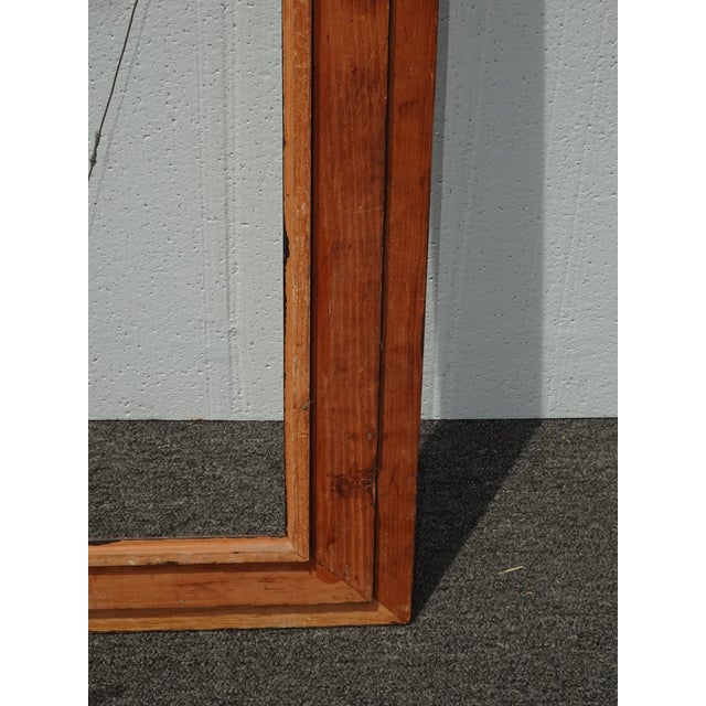Large Tall 54"Hx31 Vintage French Country Gold Ornate Picture Frame For Sale - Image 13 of 14