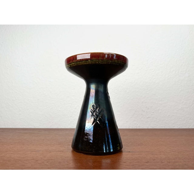 Mid-Century Modern Danish Studio Pottery Candleholder, 1960s For Sale - Image 13 of 14
