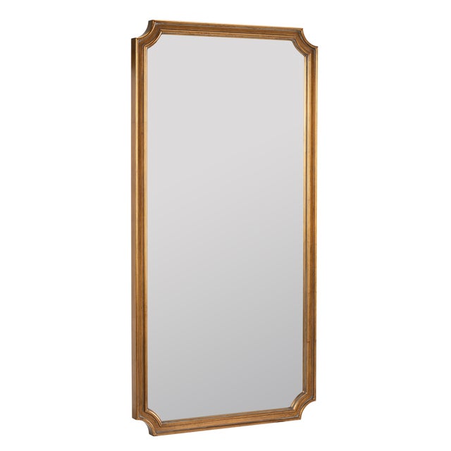 Timeless gold wall mirror that looks great in any space. Finish: Antique Gold Item Bevel: Yes Hanger Type: D-Ring Hangs...