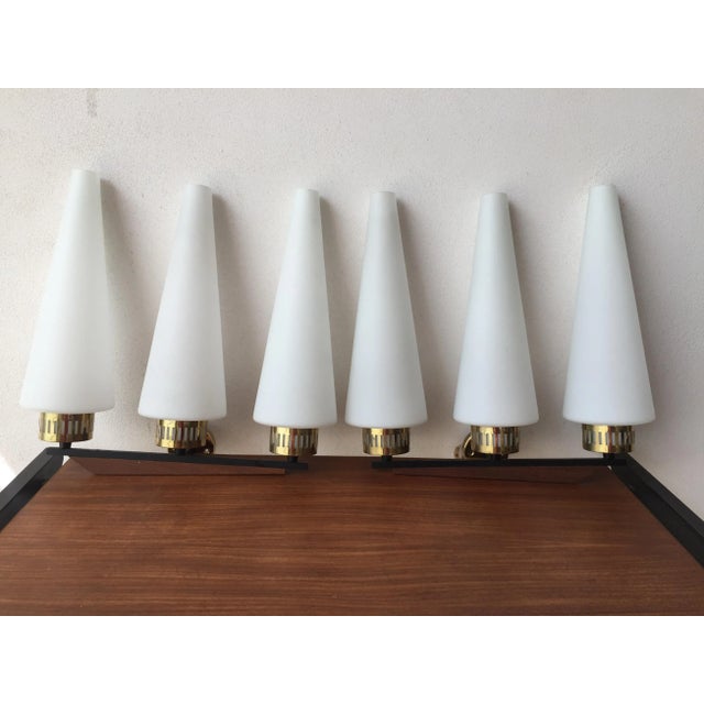 Mid-Century Modern Wall Lights from Stilnovo, 1950s, Set of 2 For Sale - Image 3 of 9