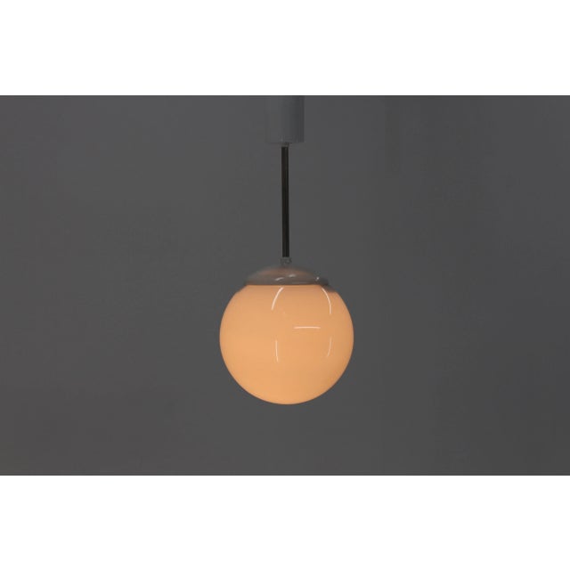 Small Mid-Century Chandelier, 1970s For Sale - Image 6 of 7