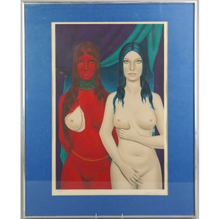 Mid 20th Century Felix Labisse "Les Filles De Loth" For Sale