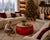 Monumental Antique 48" Chinese Ceremonial Drum Round Table Red Lacquered For Sale - Image 4 of 18