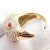 Vintage Tiffany & Co. Elsa Peretti Yellow Gold Diamond Ruby Bird Ring, Size 5 For Sale - Image 14 of 17