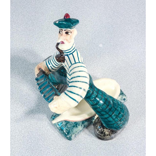 Ceramic Sailor Sculpture from C.A.S.A. Aretini, 1950s For Sale - Image 9 of 18