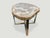 Wood Andrianna Shamaris High Quality Petrified Wood Slab Top Side Table For Sale - Image 7 of 18