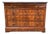 French 19th Century Louis Philippe Flame Mahogany Marble Top Commode For Sale