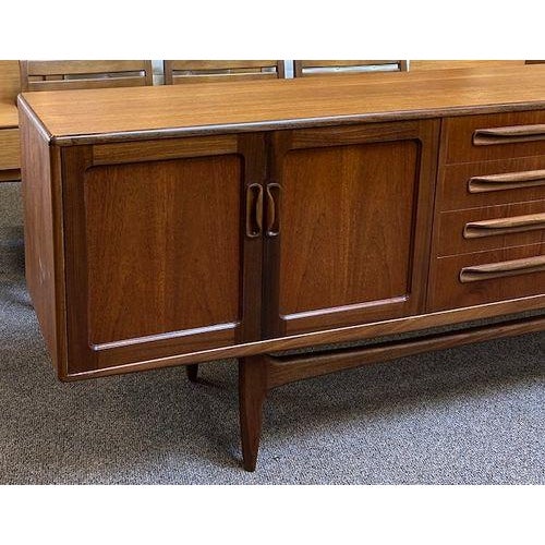 G-Plan Furniture Mid Century Modern Teak Credenza by G-Plan c.1960 For Sale - Image 4 of 16