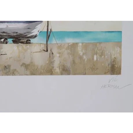 Artist: Vic Herman, American (1919 - 1999) Title: Reward for Hard Work Year: 1979 Medium: Lithograph, signed and numbered...