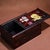 Wood Vintage Zitan Wood Slide-Open Jewelry Box With Mother-of-Pearl Rabbit Inlay For Sale - Image 7 of 8