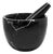 Small Black Marble Mortar and Pestle For Sale