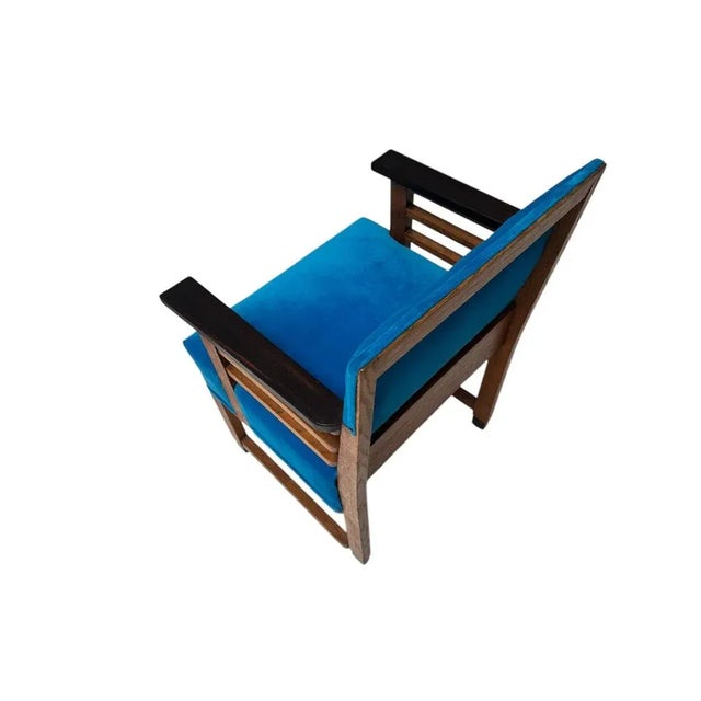 Art Deco Lounge Chair by T Woonhuys, 1920s For Sale - Image 3 of 10