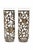 Metal Vintage .925 Sterling Silver Overlay Rose Vine Highball Glasses, Pair For Sale - Image 7 of 8