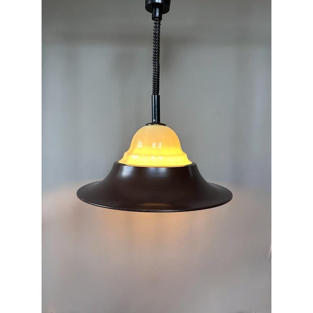 1960s Vintage Space Age UFO Pendant Lamp from Cosack Leuchten, 1960s For Sale - Image 5 of 6